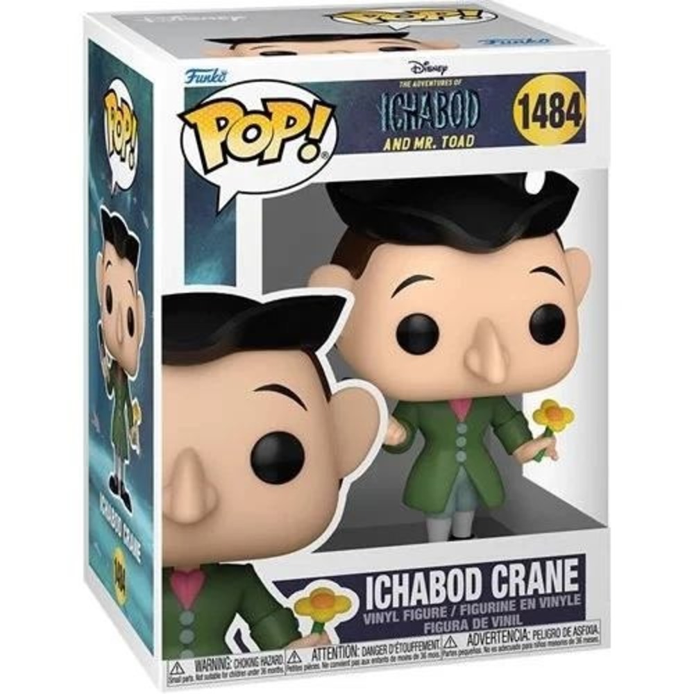 Funko Pop Disney Ichabod Crane 1481 Adventures Ichabod Mr Toad 75th Anniversary